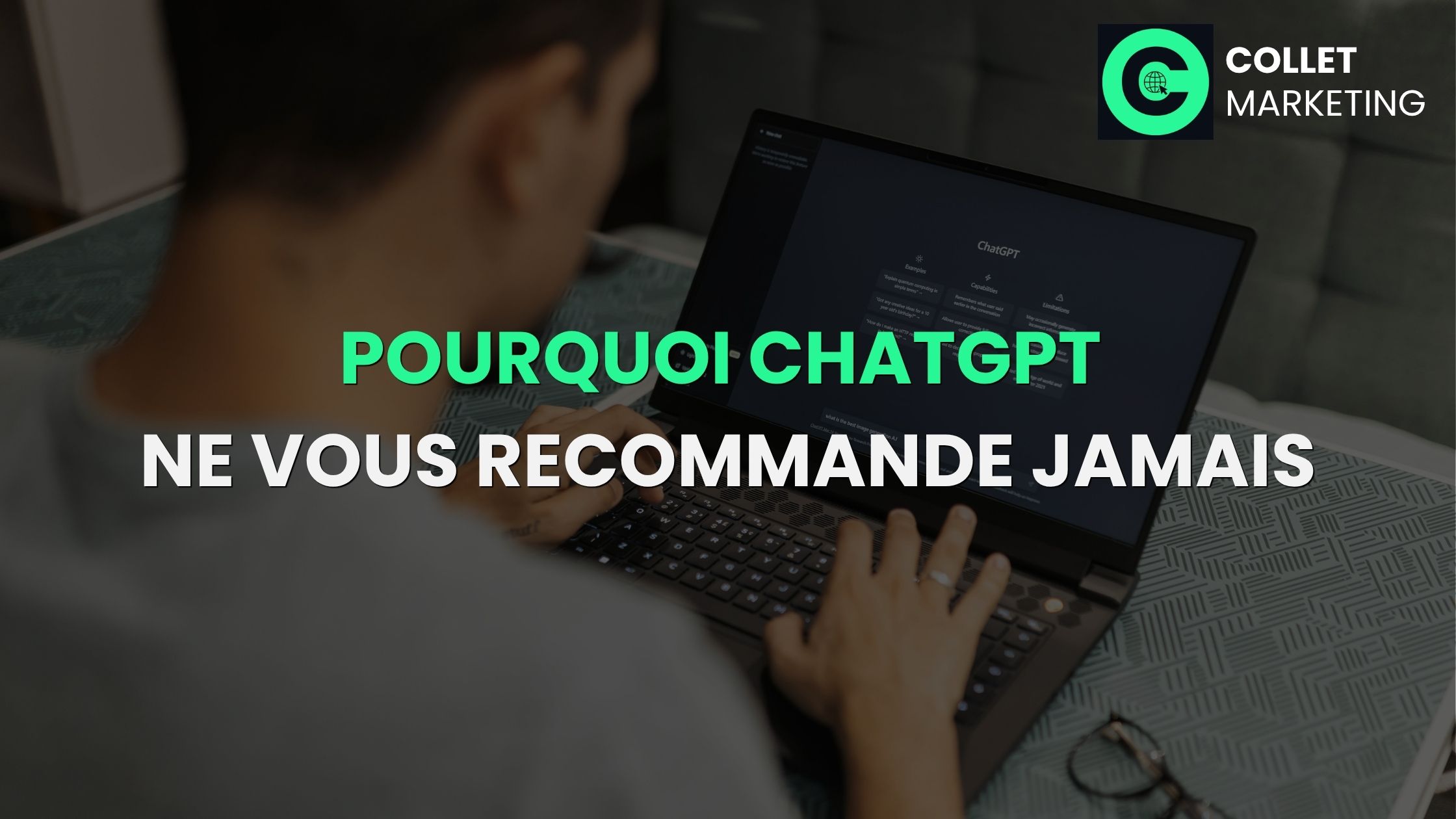 Illustration article : pourquoi ChatGPT ne recommande jamais votre entreprise